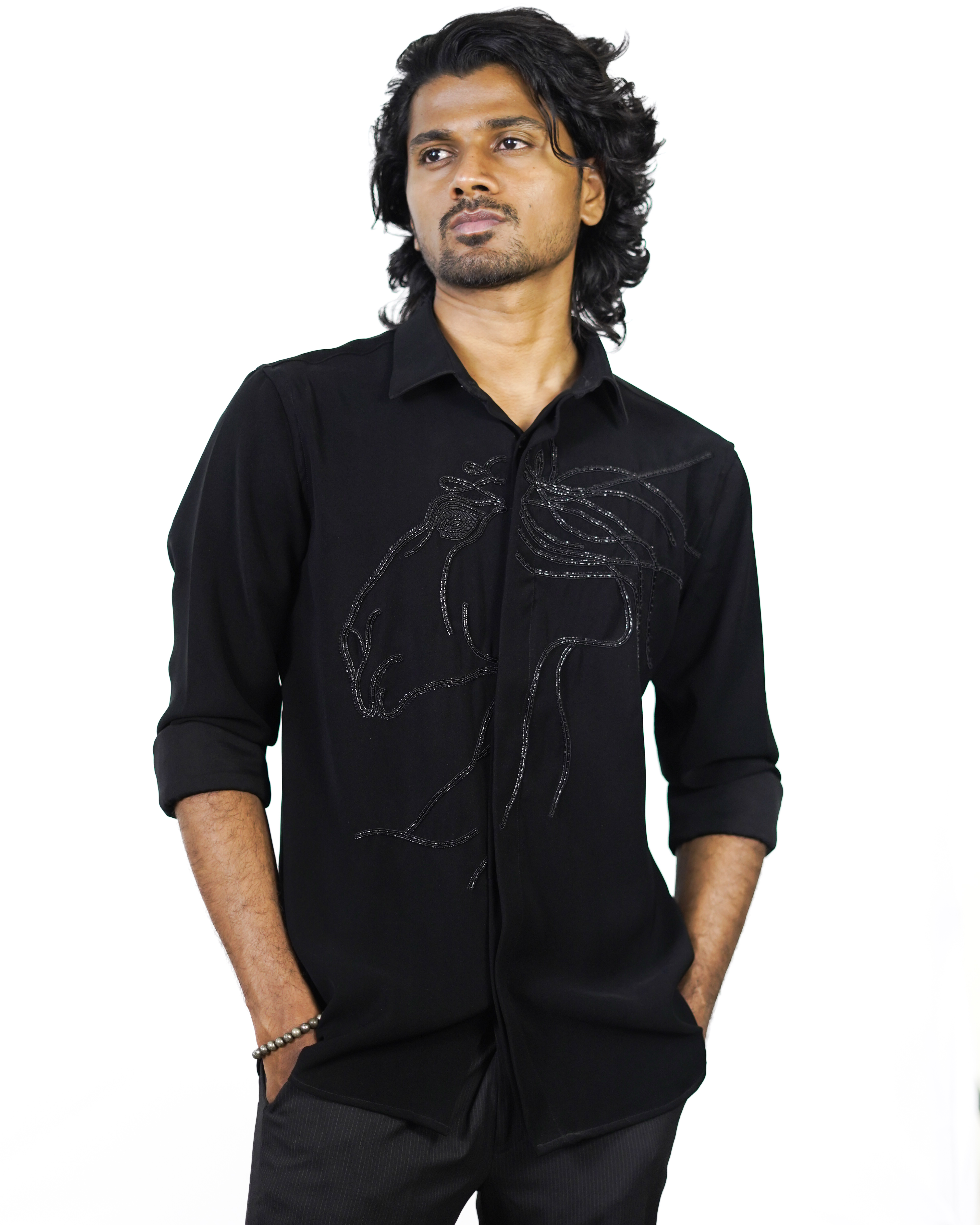 Black Formal Shirt