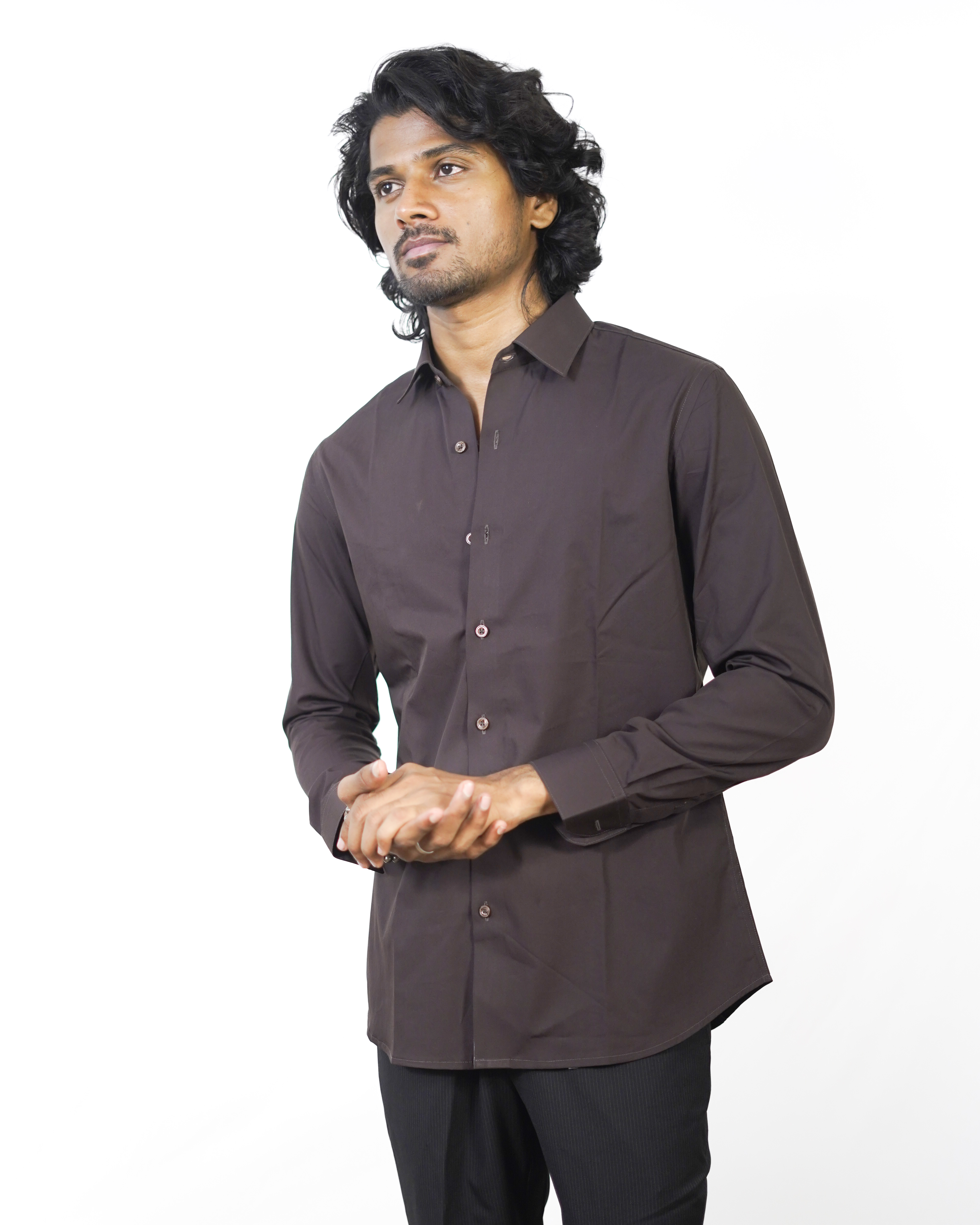 Lavender Slim Fit Men's Shirt