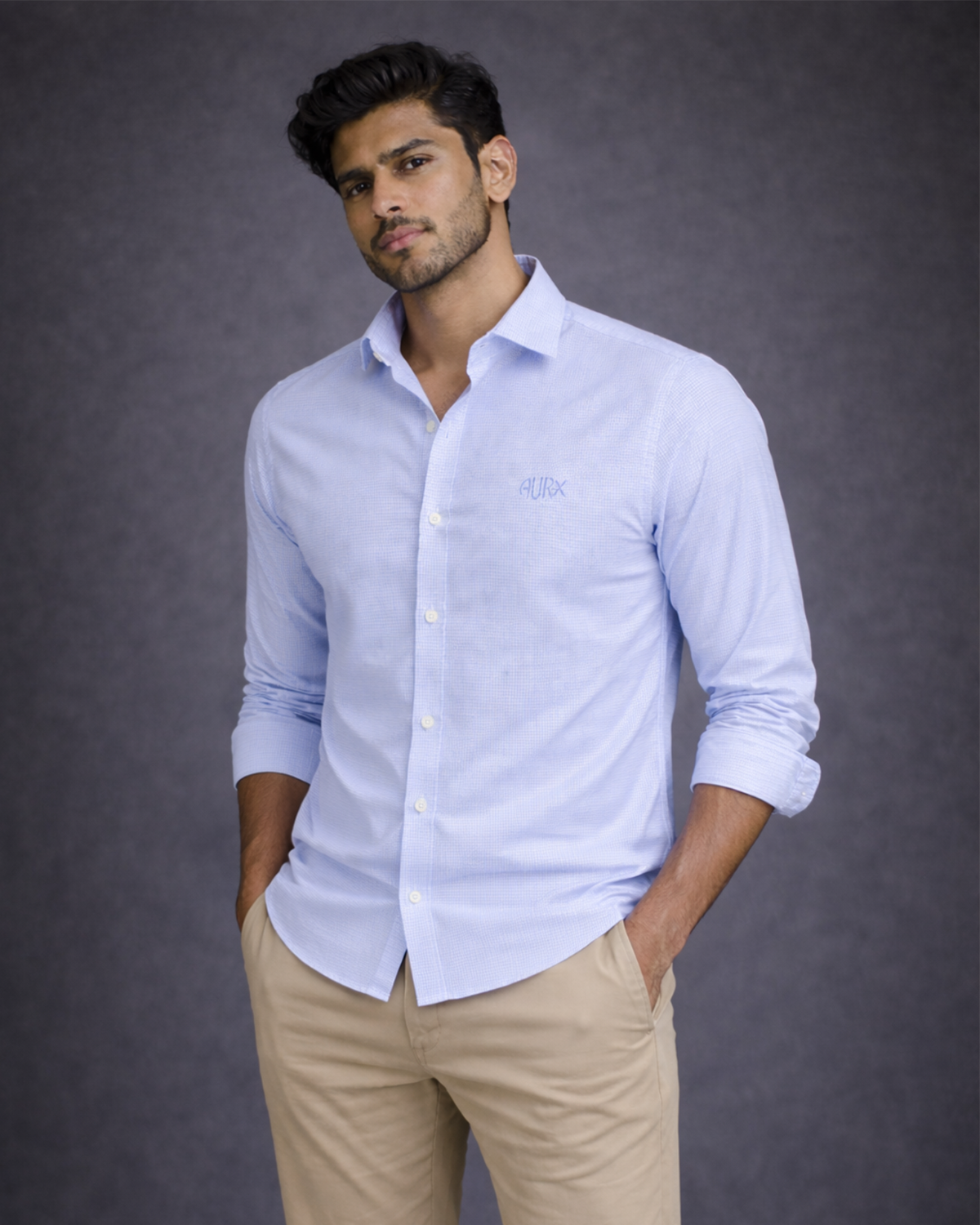 Light Blue Casual Shirt