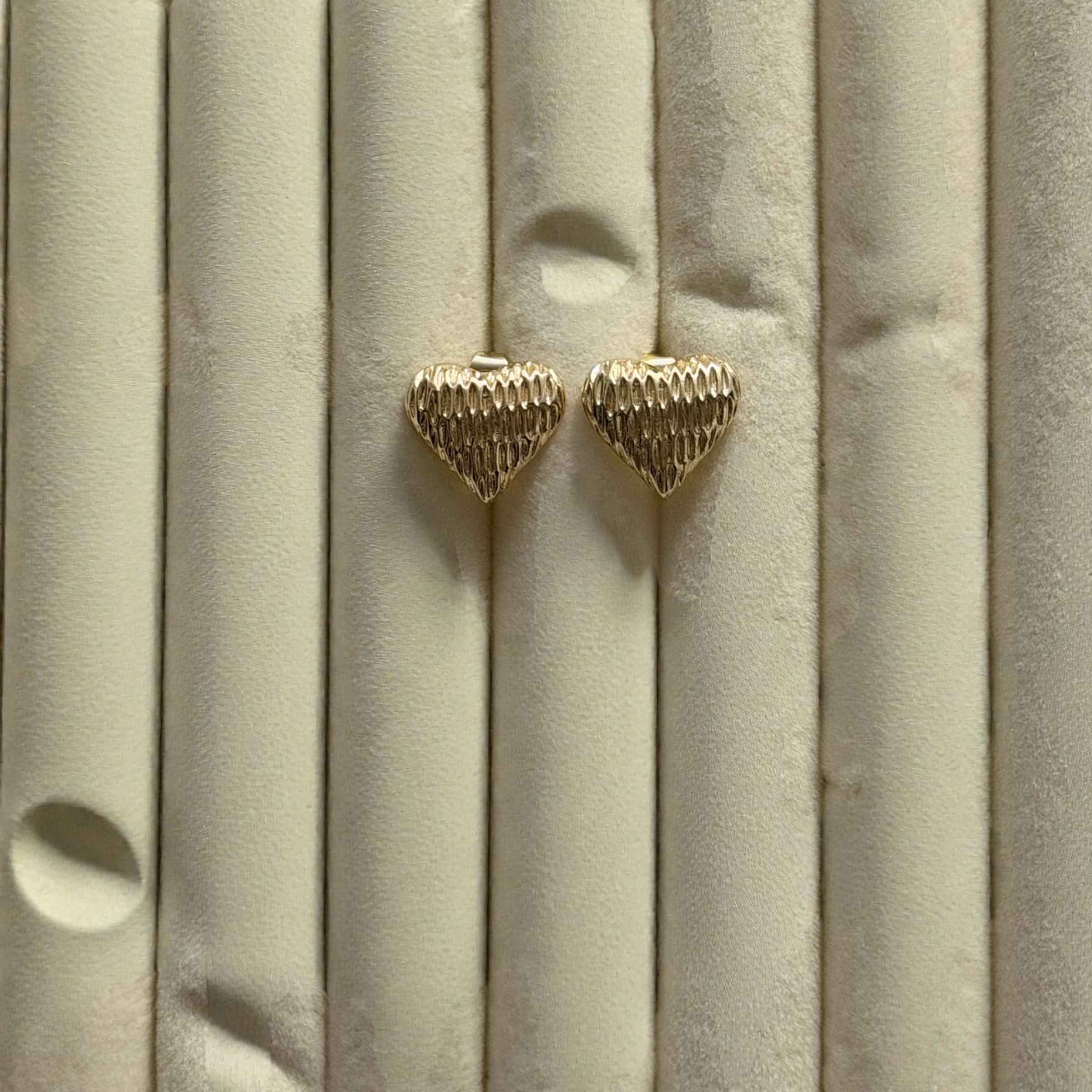 Aretes corazón chicos