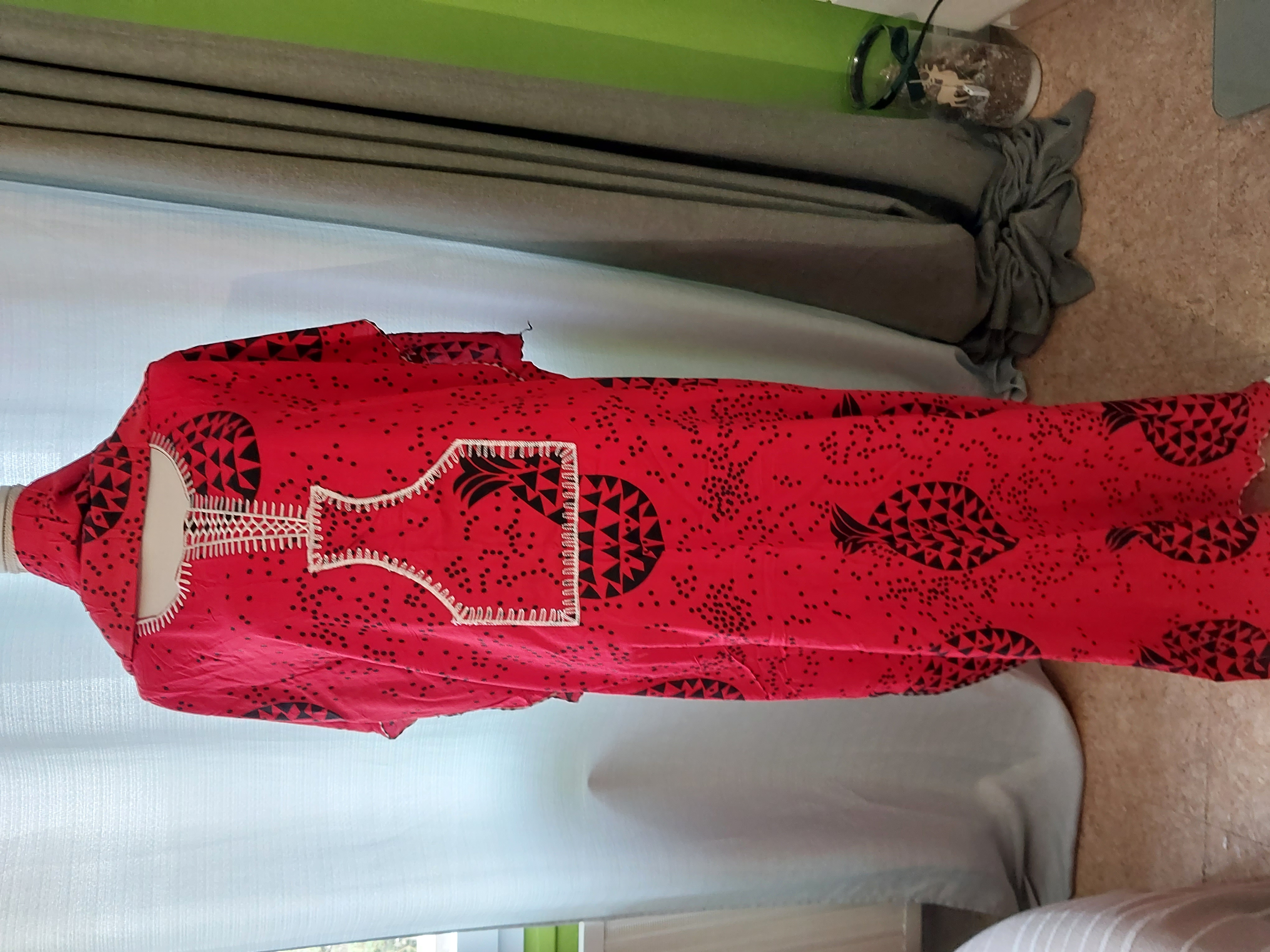 Robe longue africaine 
