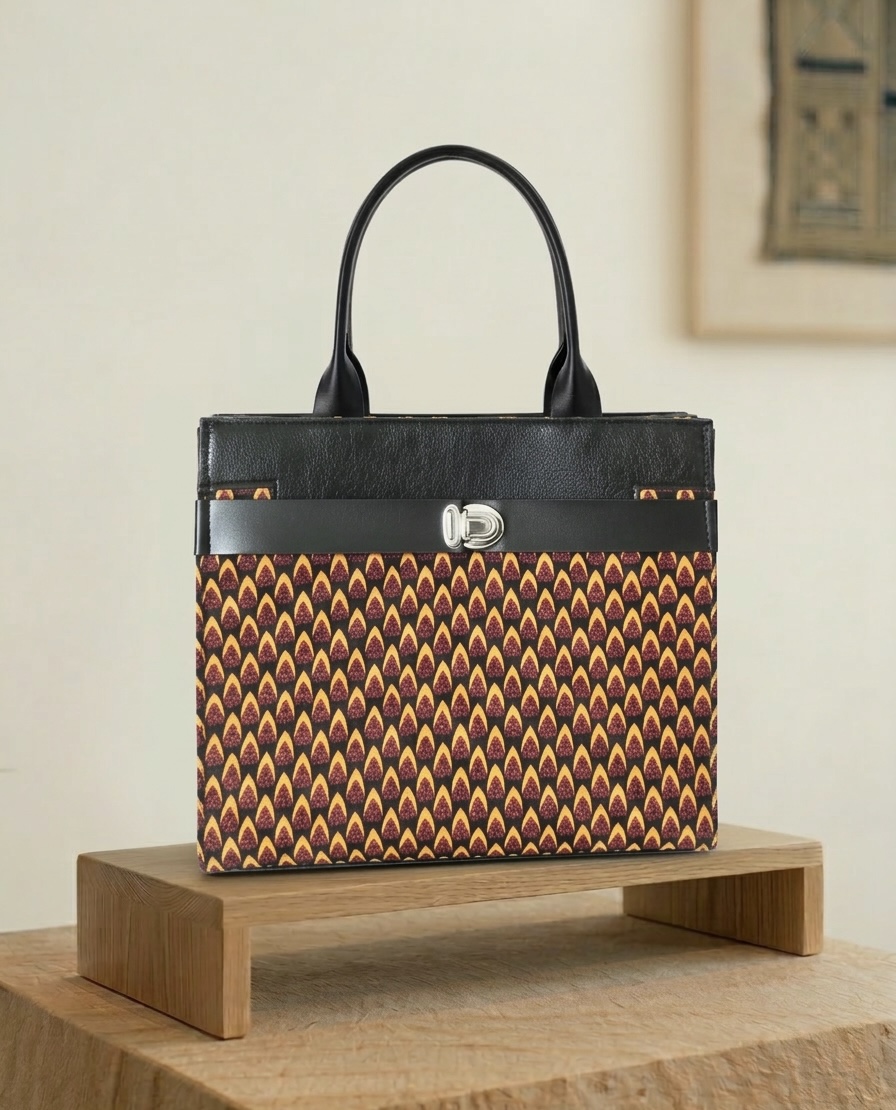 Sac à main en tissu wax