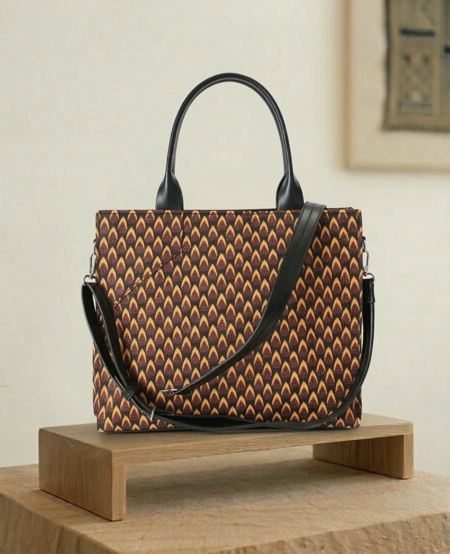 Sac à main en tissu wax