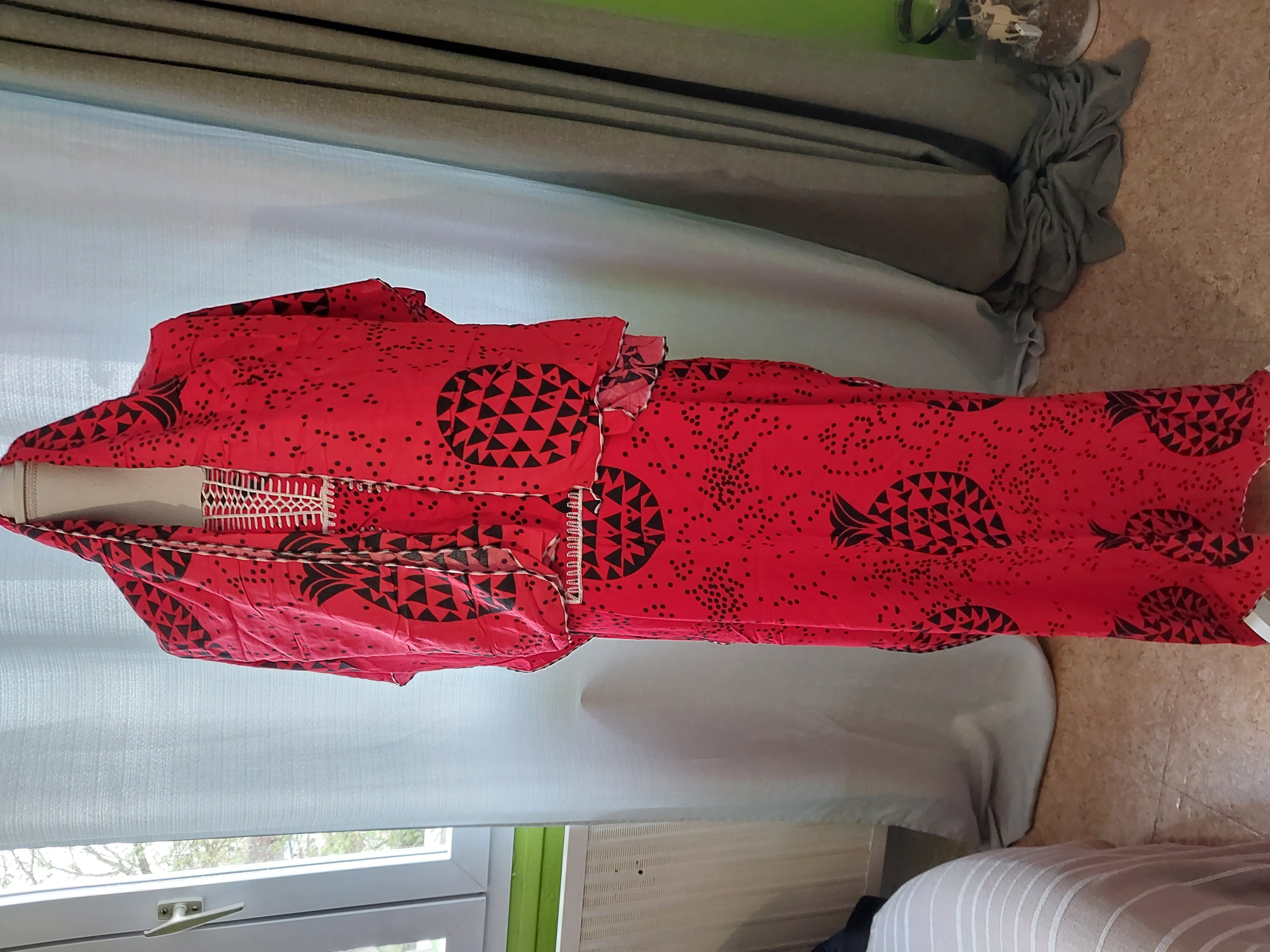 Robe longue africaine 