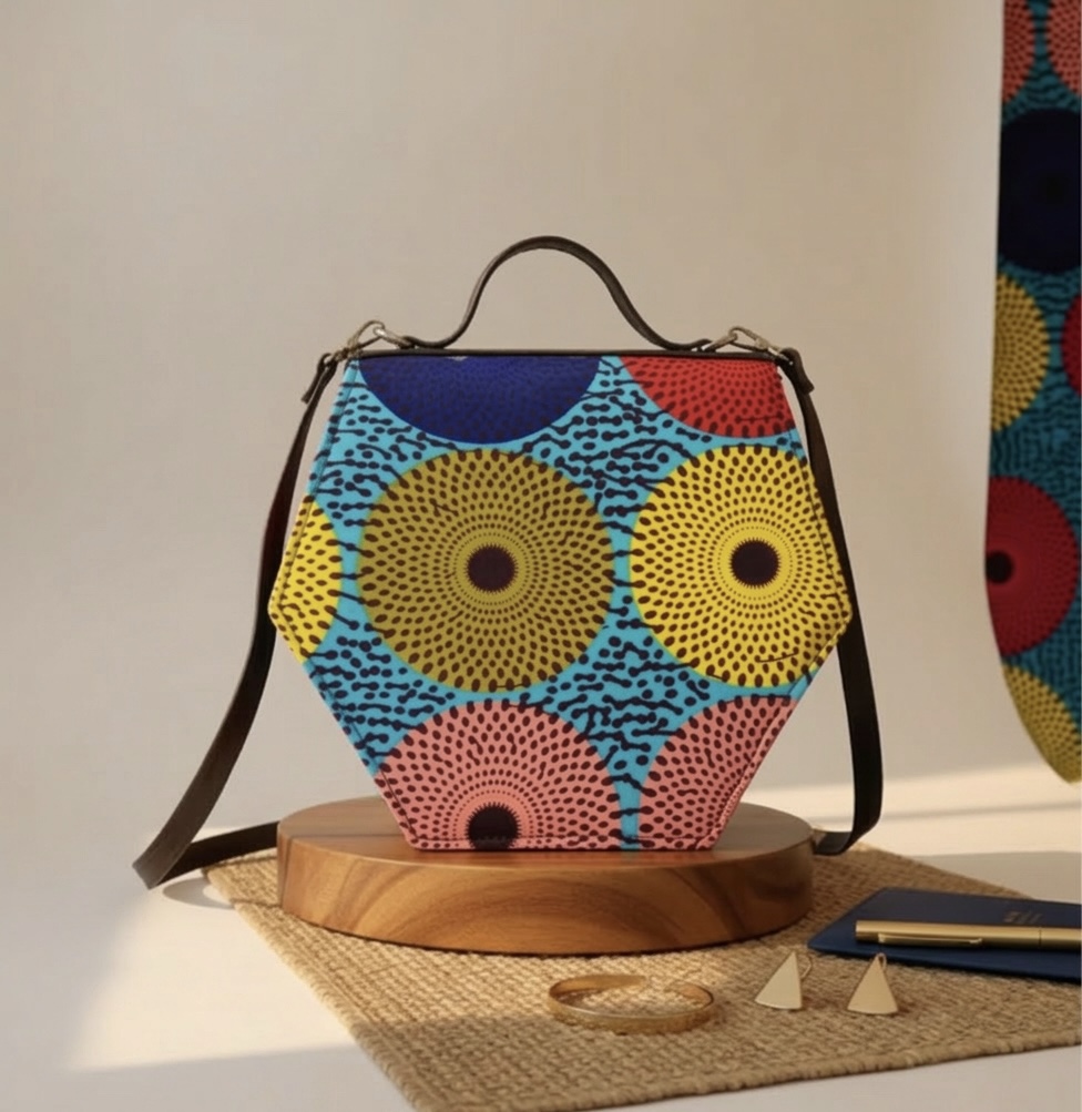 Sac à main hexagonal Wax