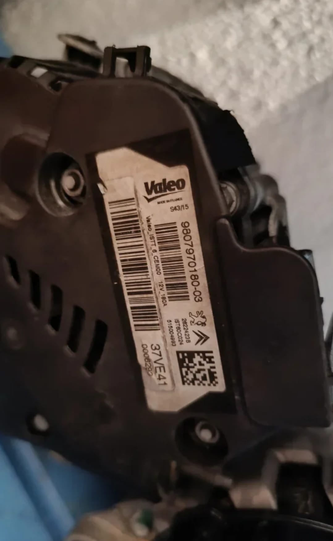 Alternador 9807970180