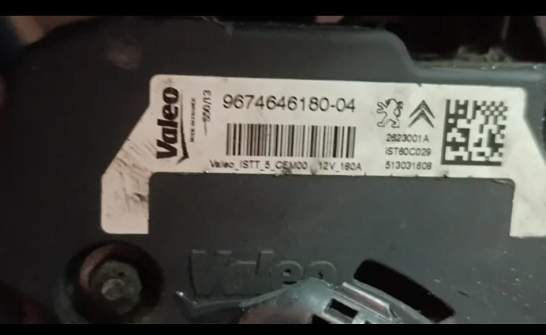 Alternador 9674646180