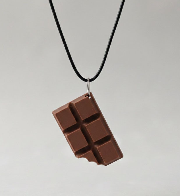 Chocolate Bar Necklace