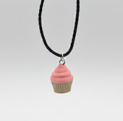 Cupcake Necklace