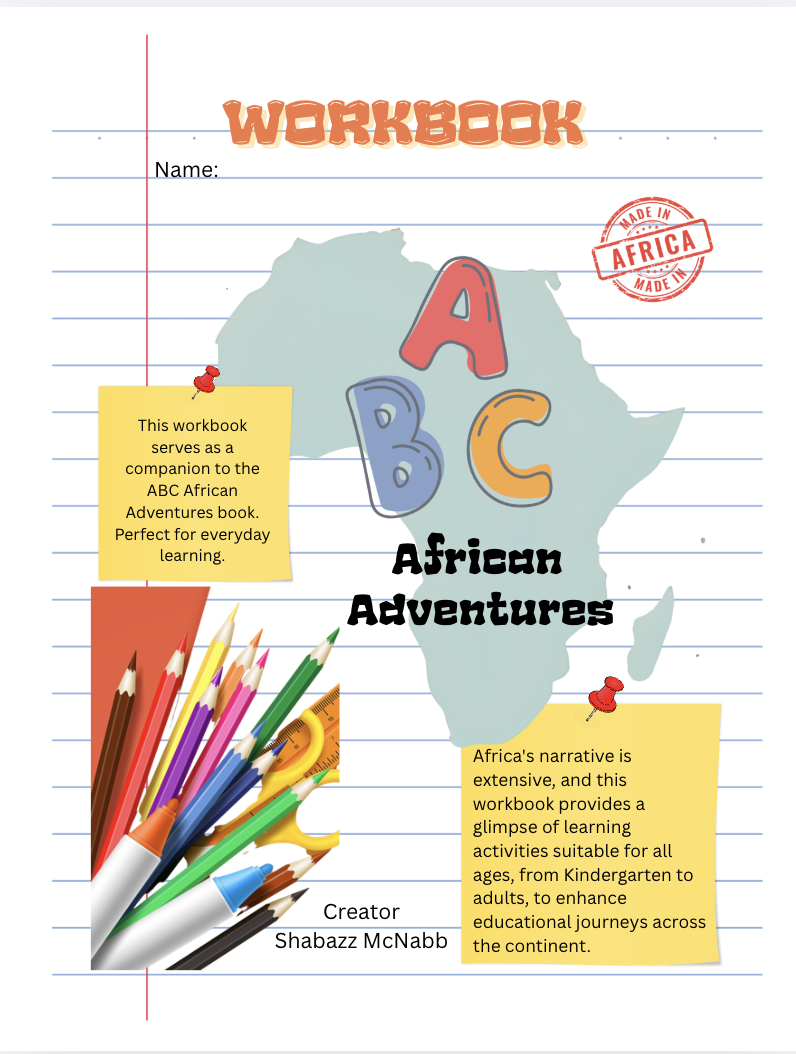 ABC African Adventures Workbook