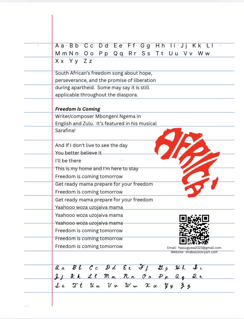 ABC African Adventures Workbook