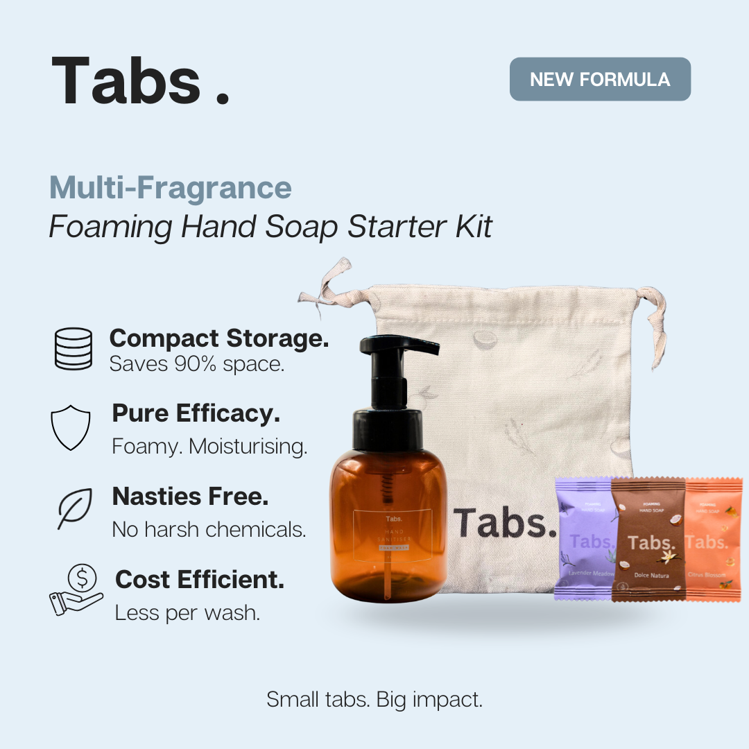 Tabs Starter Kit – Foaming Hand Wash Set