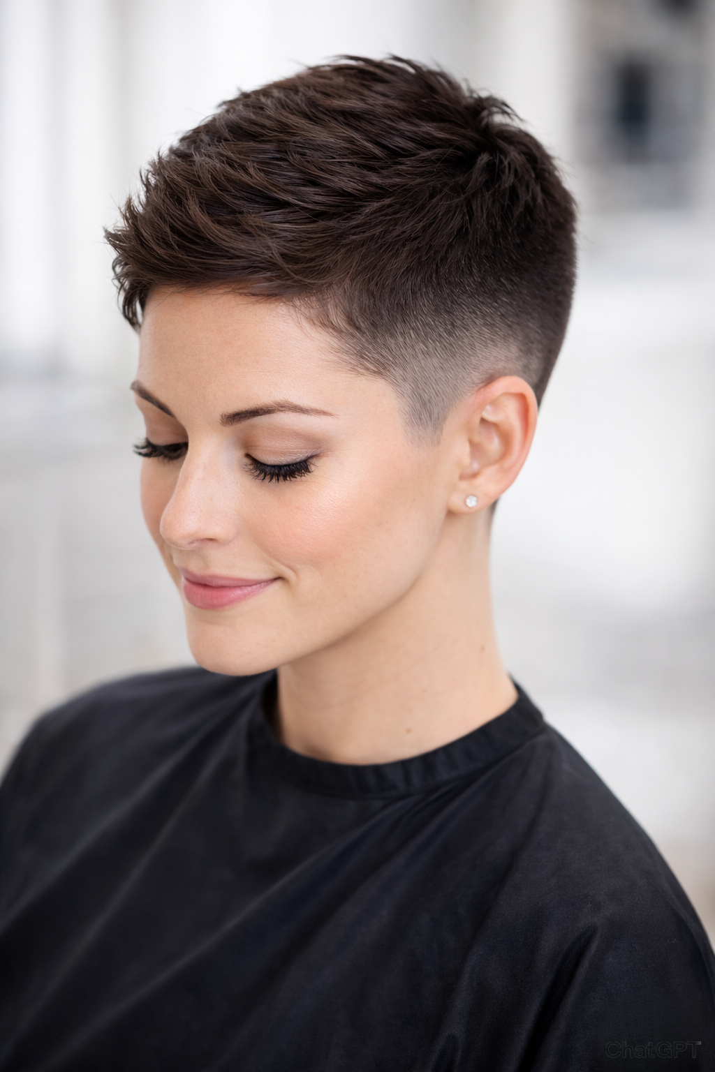 The Derail Cut-Tight fade or styled cut