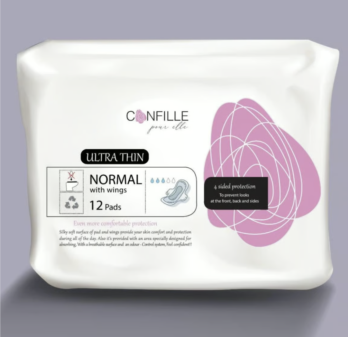 CONFILLE Pour Elle Ultrathin 12 Pads