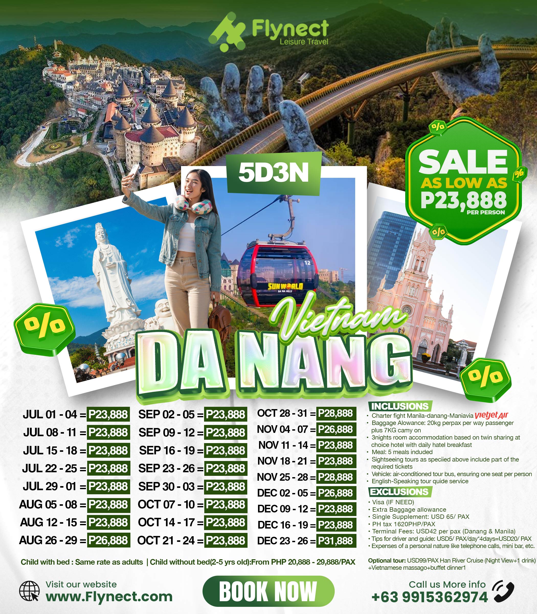 VIETNAM DA NANG 5D3N