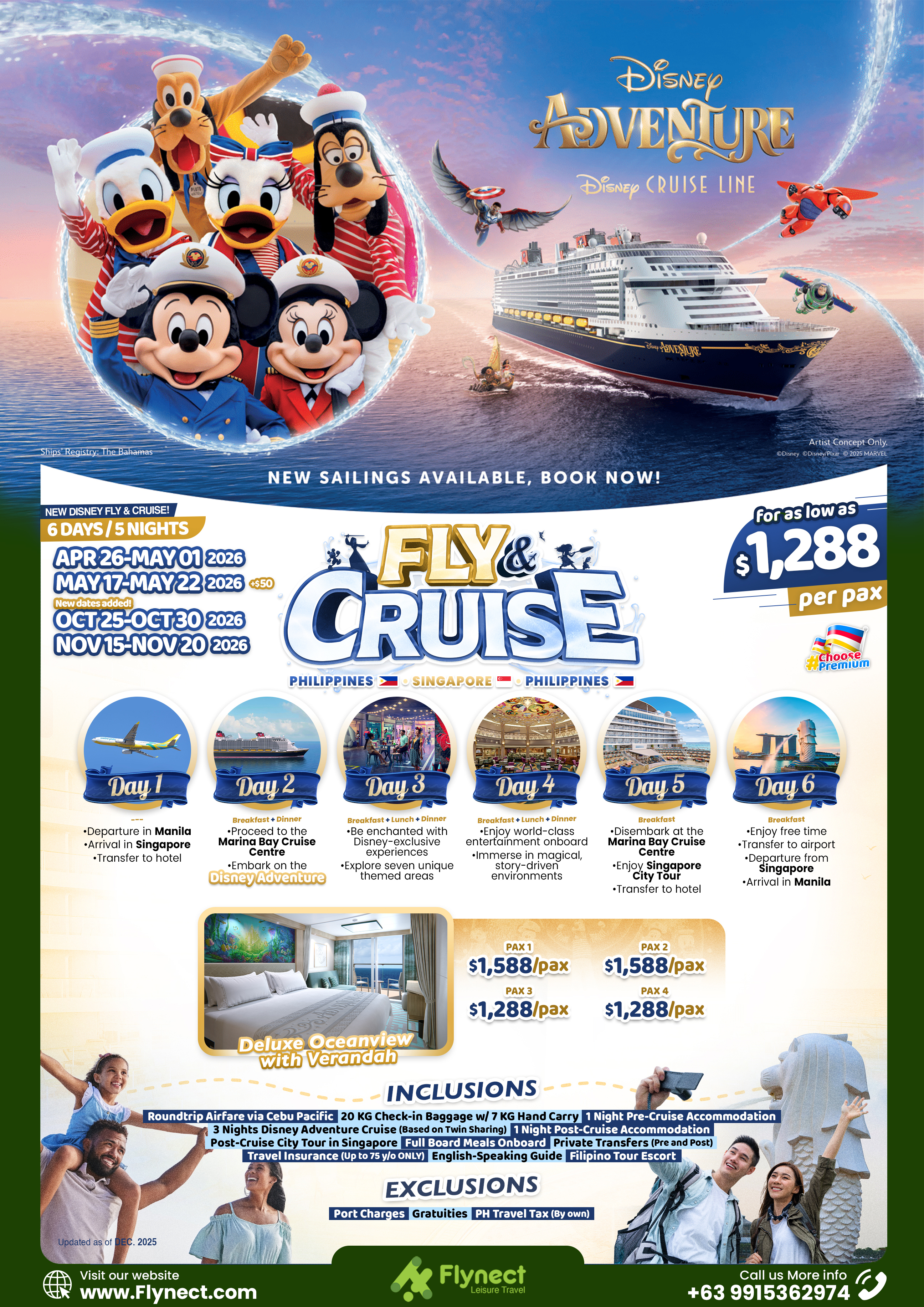 FLY & CRUISE $1288