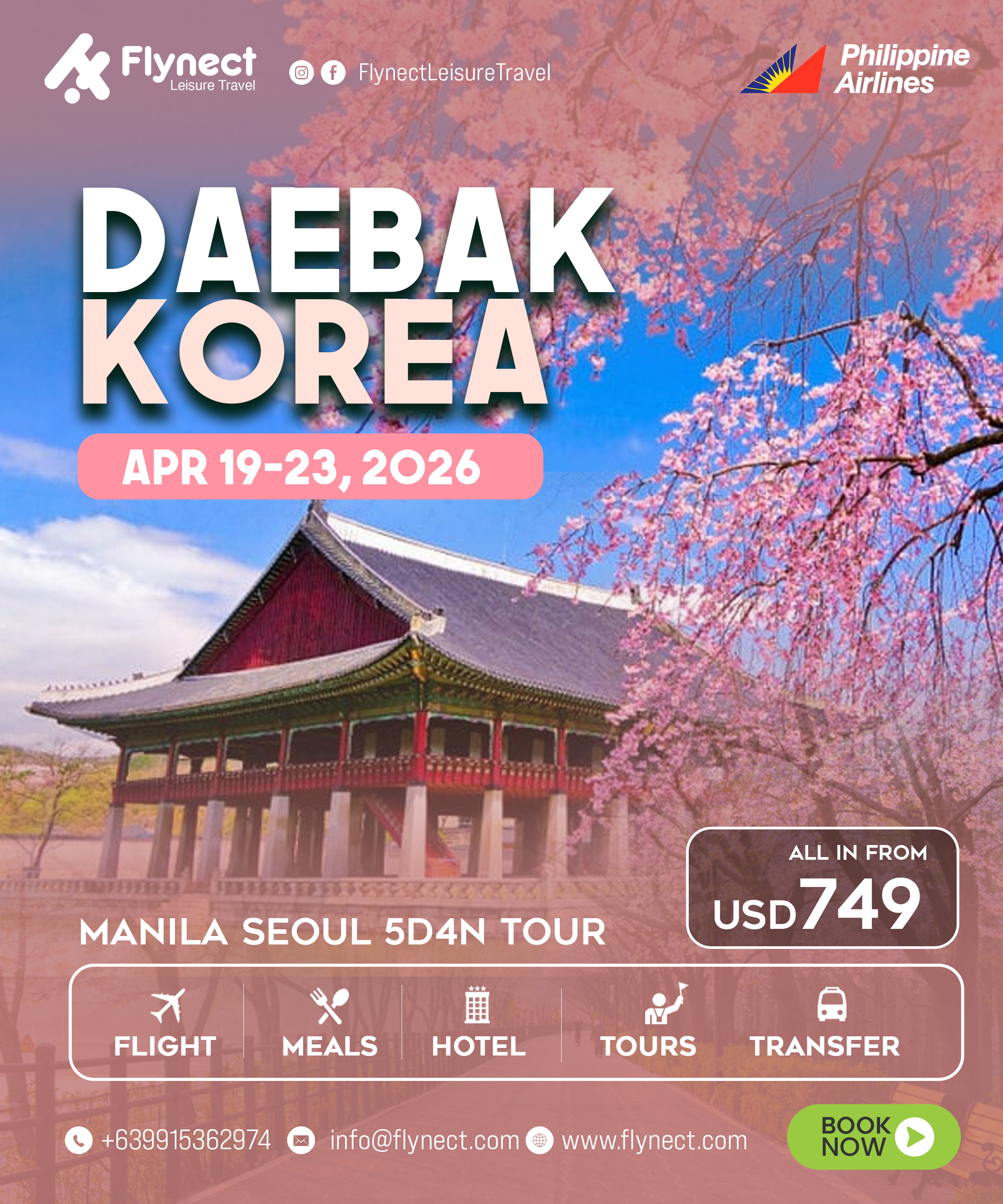 DAEBAK KOREA APR 19-23