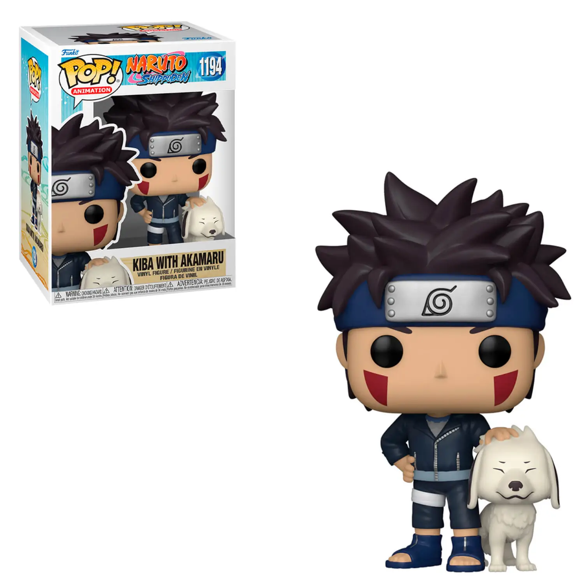 Funko Pop! Kiba avec Akamaru 1194