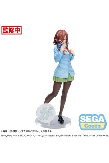 The Quintessential Quintuplets Specials statuette Luminasta PVC Miku Nakano 20 cm