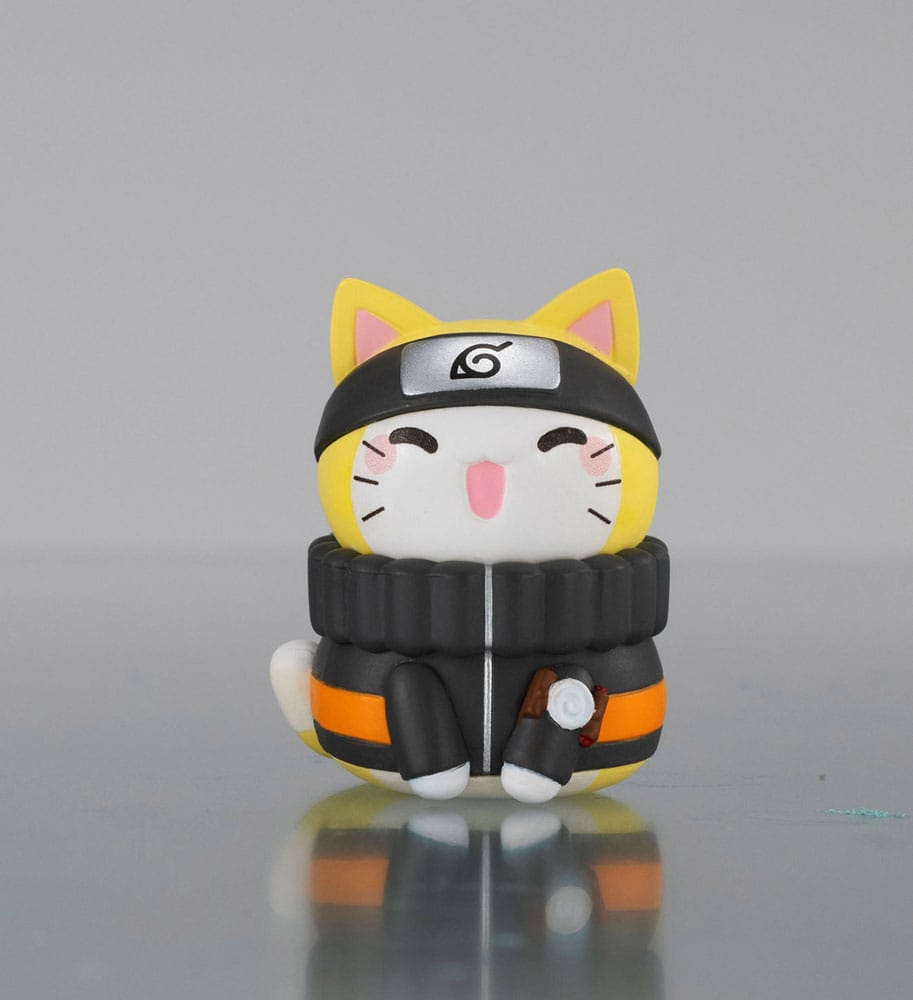 Naruto Shippuden Mega Cat Project Nyaruto Series trading figure avec pochette Naruto 2025 Limited Edition 7 cm