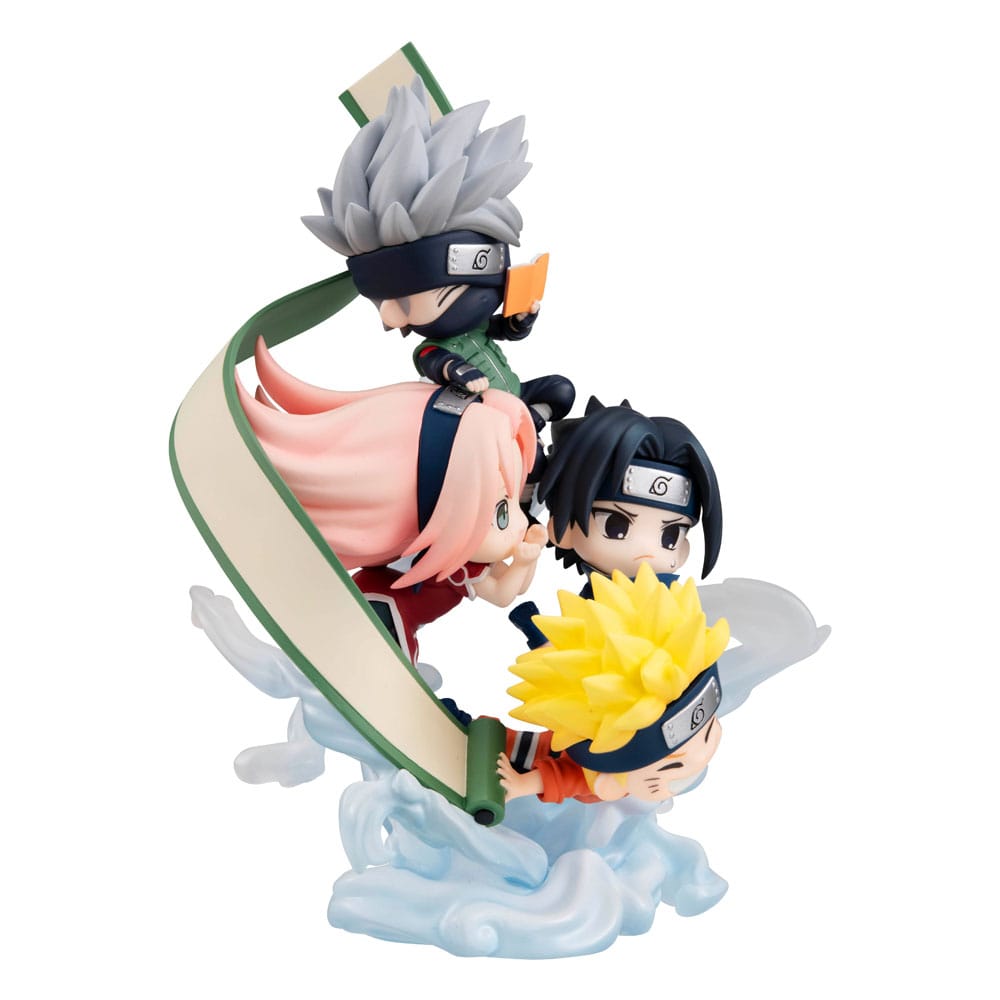 Naruto Shippuden statuette PVC FigUnity Gather here, Team 7 13 cm