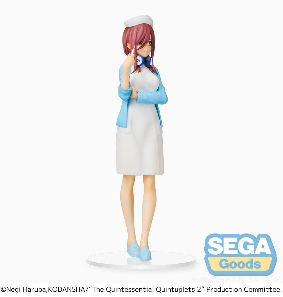 THE QUINTESSENTIAL QUINTUPLETS - Miku Nakano - Statuette 21cm Sega