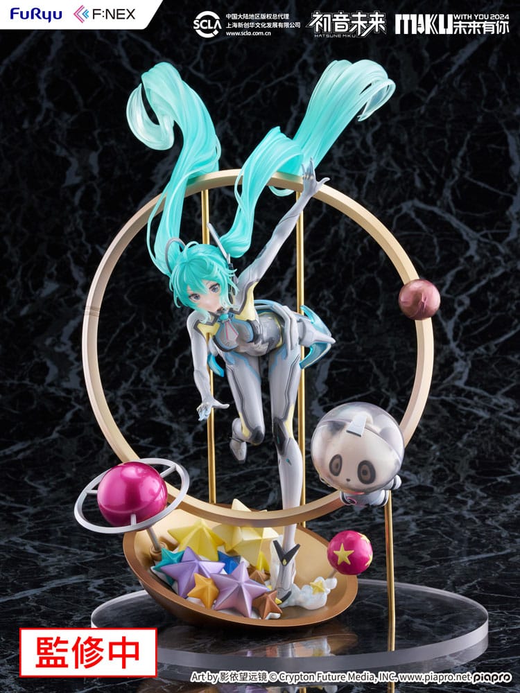 Hatsune Miku F:NEX statuette PVC 1/7 Miku with You 2024 Ver. 29 cm