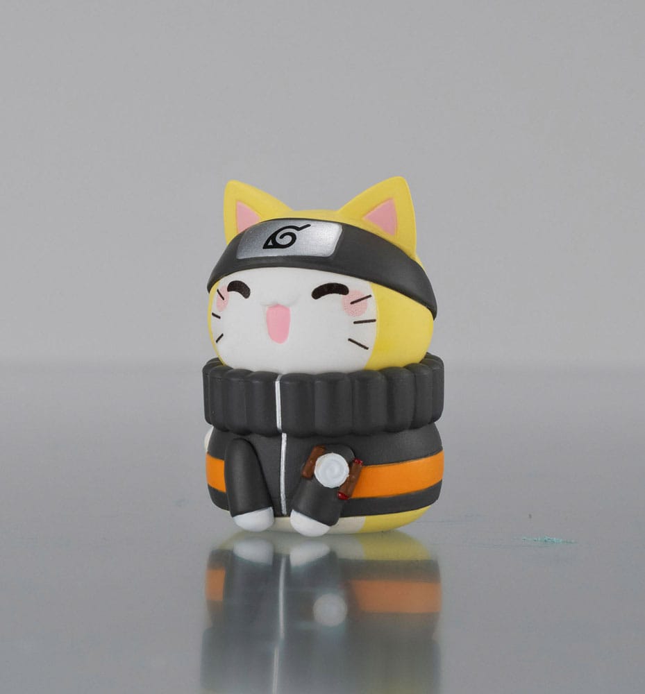 Naruto Shippuden Mega Cat Project Nyaruto Series trading figure avec pochette Naruto 2025 Limited Edition 7 cm