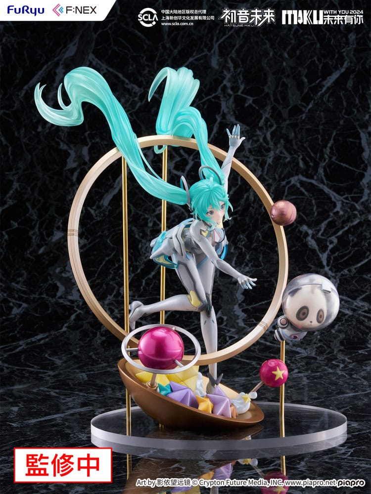 Hatsune Miku F:NEX statuette PVC 1/7 Miku with You 2024 Ver. 29 cm