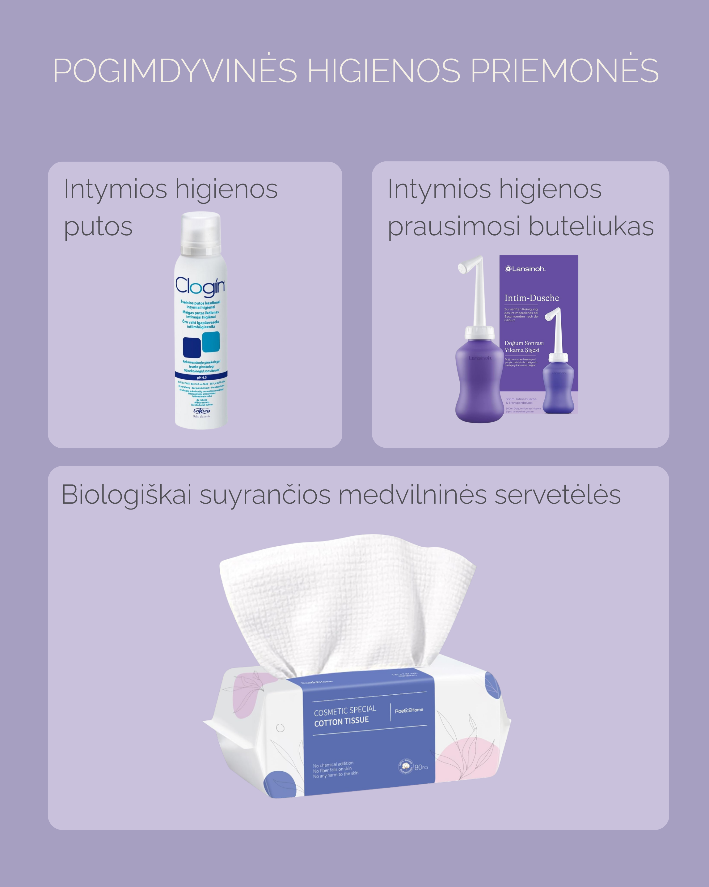  Atsistatymo po gimdymo rinkinys “MANO”