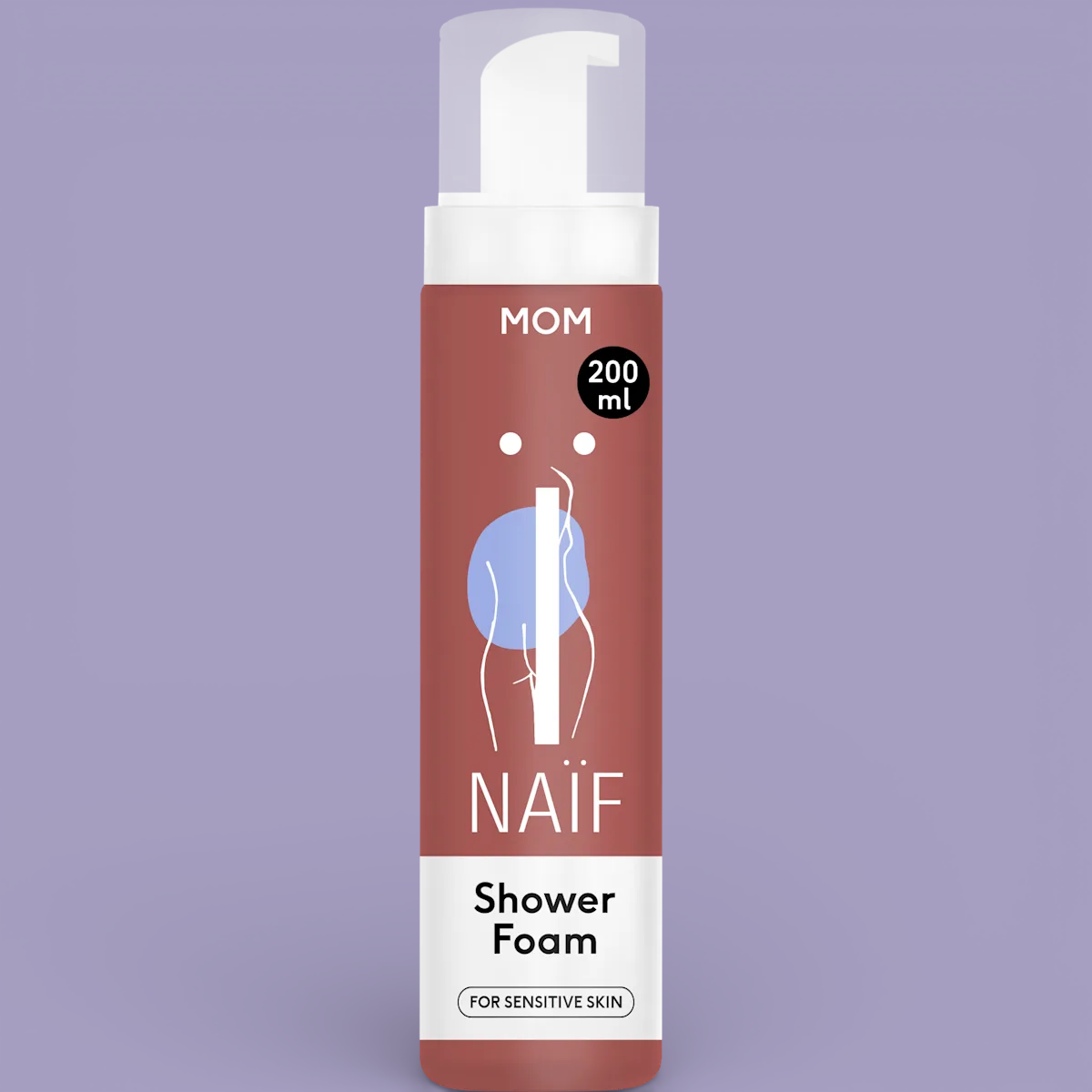 Naïf švelnios dušo putos, 200 ml