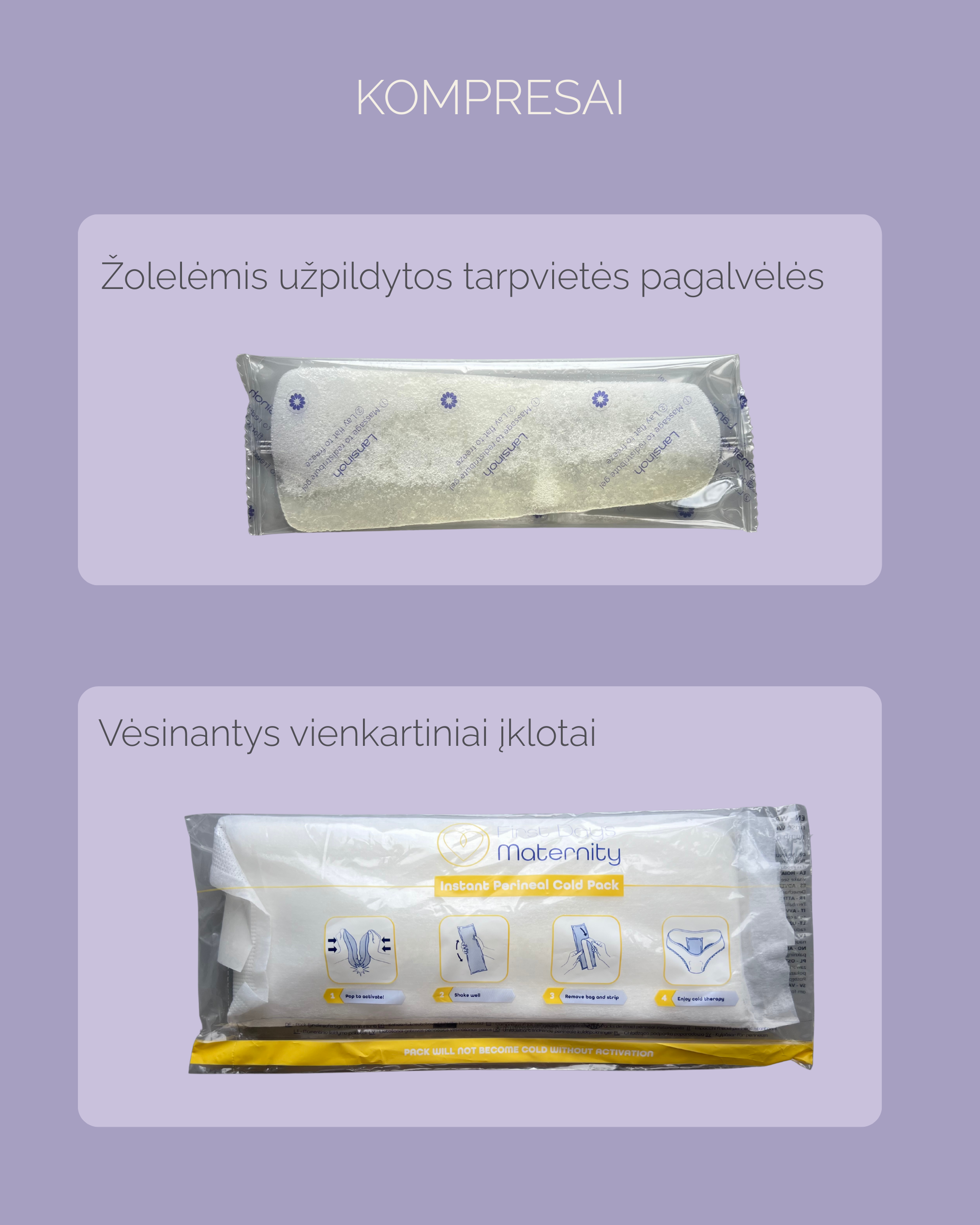  Atsistatymo po gimdymo rinkinys “MANO”