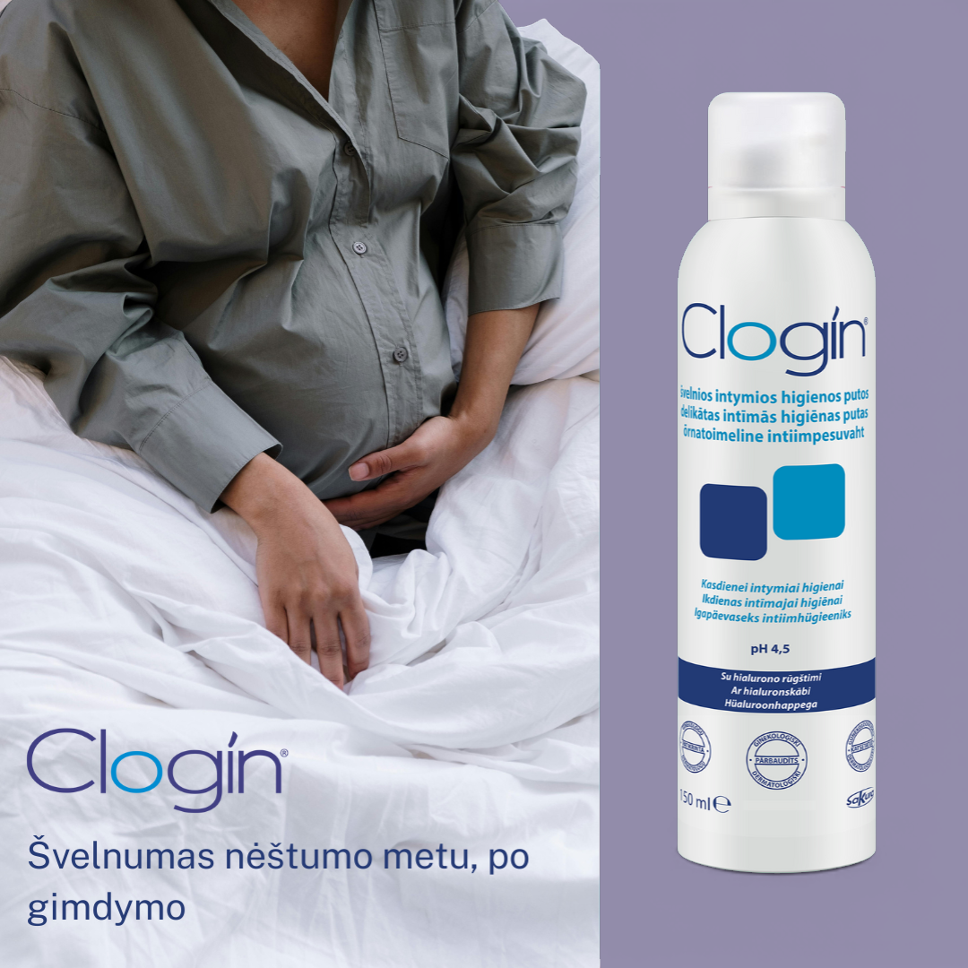 Putos intymiai higienai, pH 4.5, CLOGIN, 150 ml