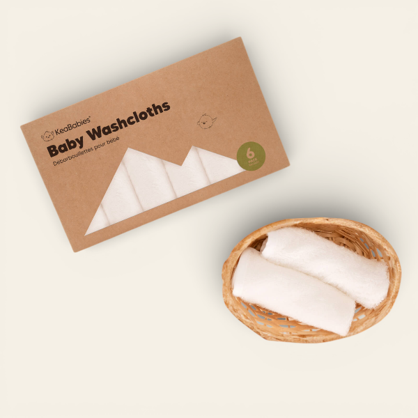 "KeaBabies" Bambuko pluošto rankšluostukai, 6 vnt. 