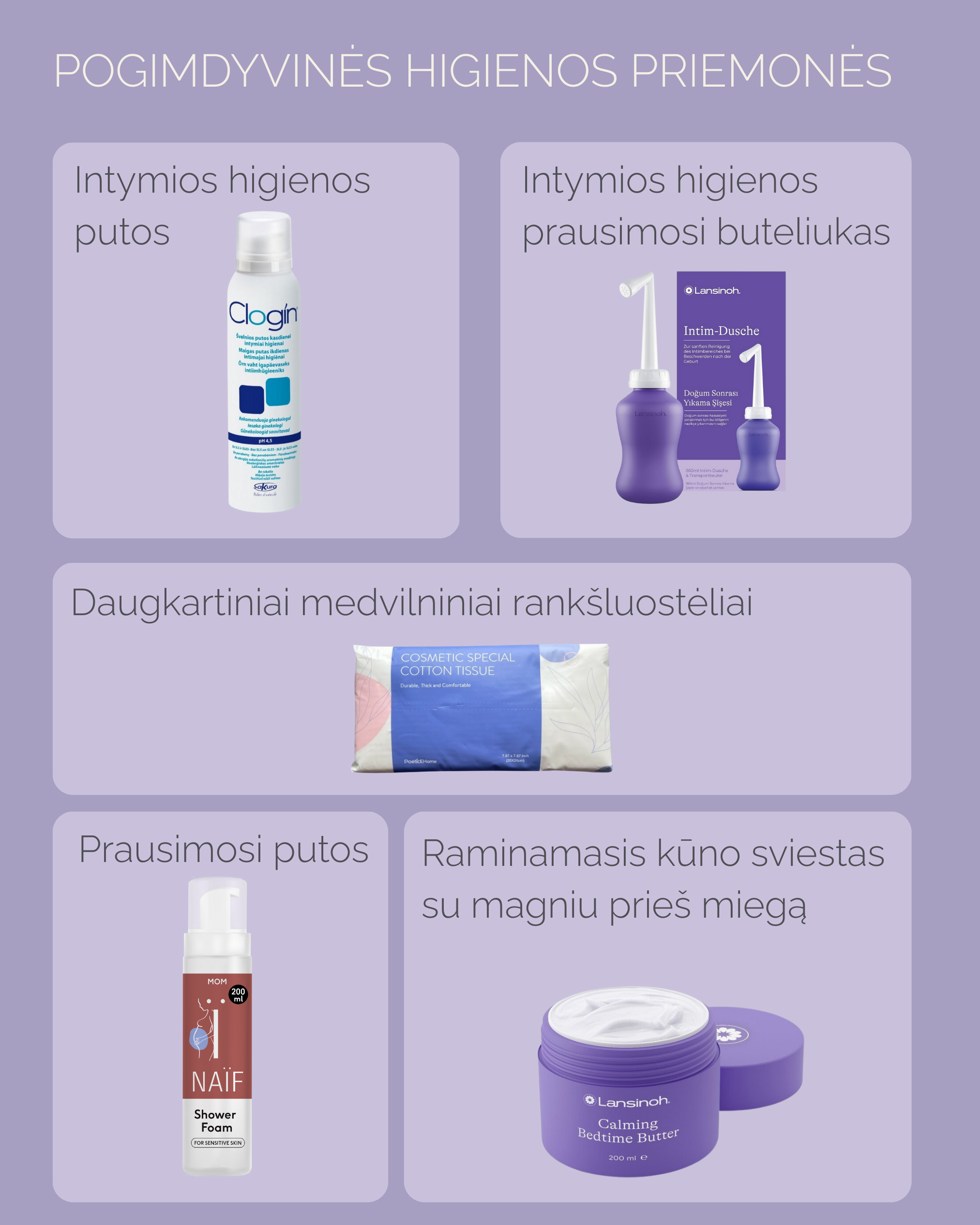  Atsistatymo po gimdymo rinkinys “TVIRTAI PASIRUOŠUS”