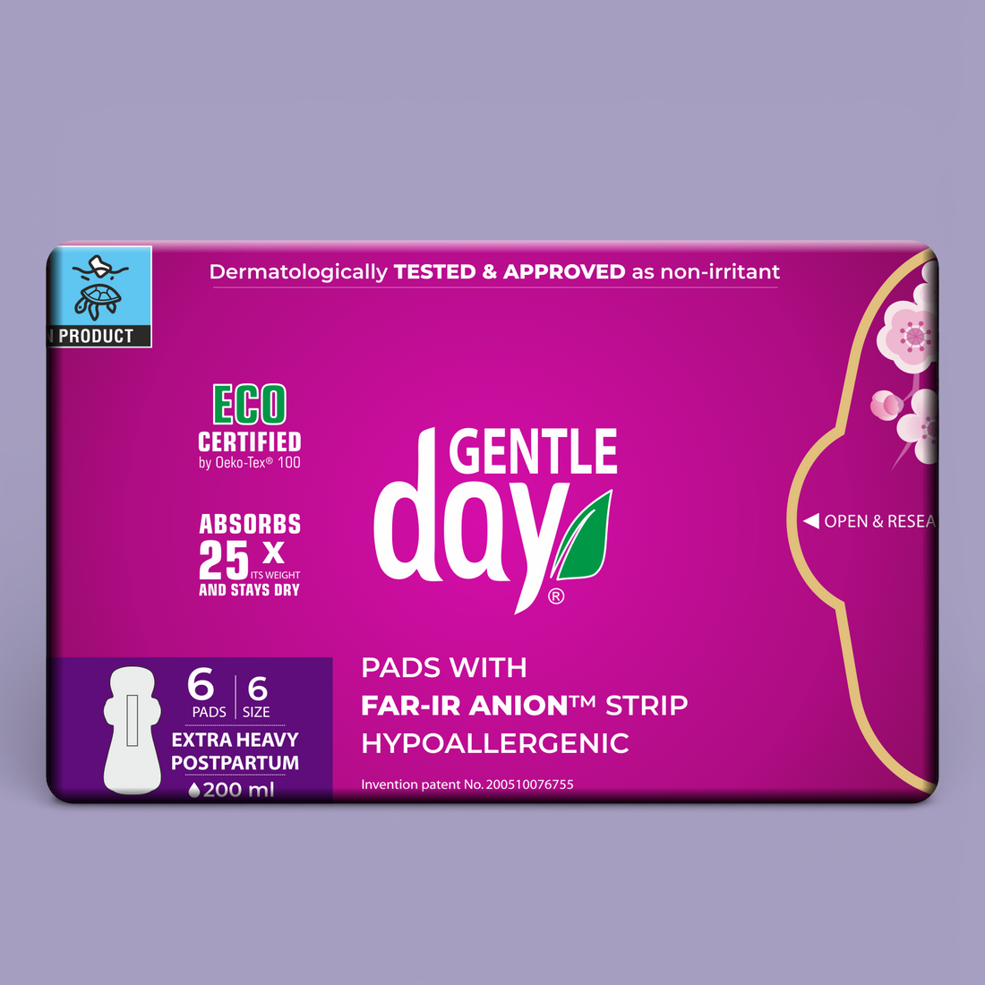 GENTLE DAY® Paketai po gimdymo „Extra Heavy“, dydis 6