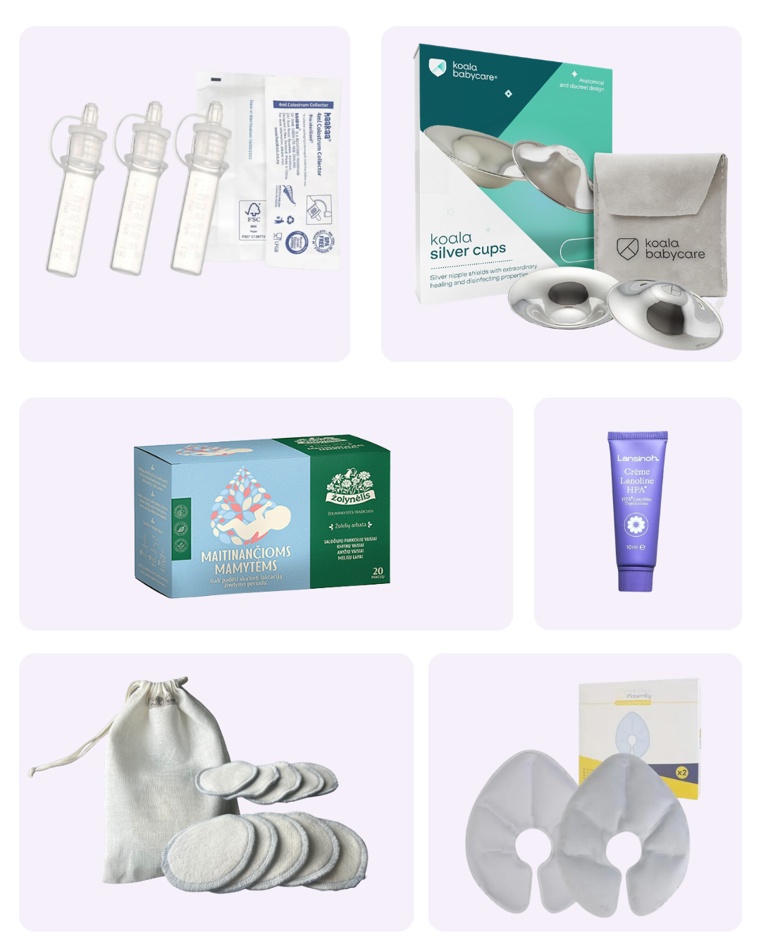 Mini rinkinys žindymui "PILNAS PALAIKYMAS"