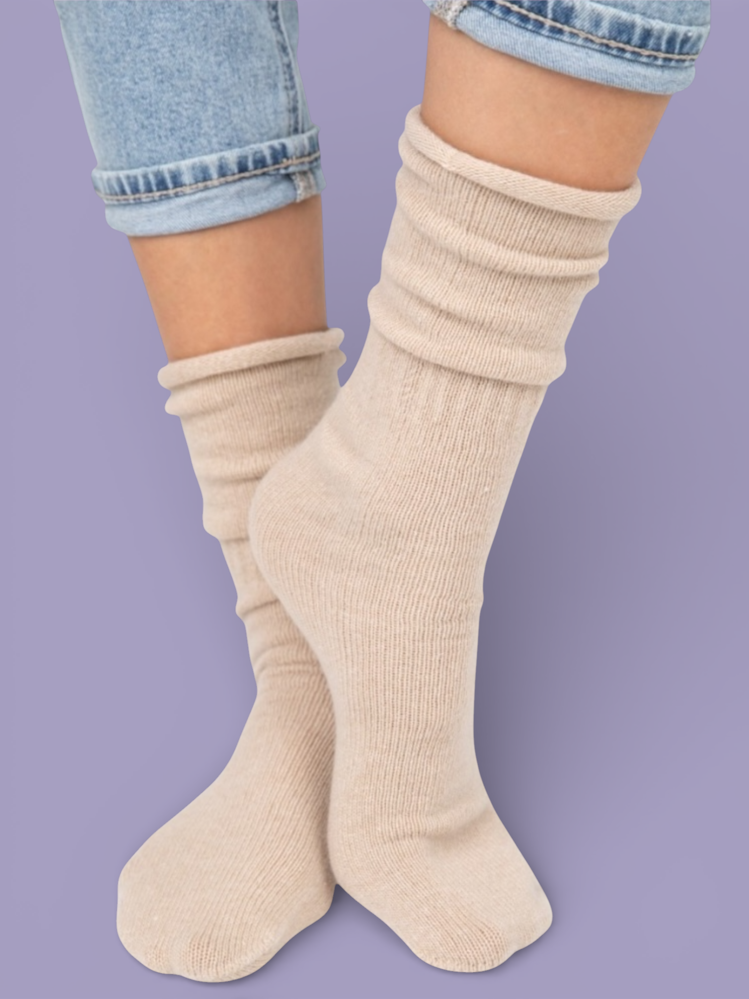 "Knitas" Merino vilnos kojinės 