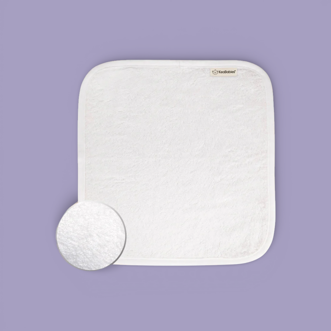 "KeaBabies" Bambukiniai prausimosi rankšluostėliai, 6 vnt. 