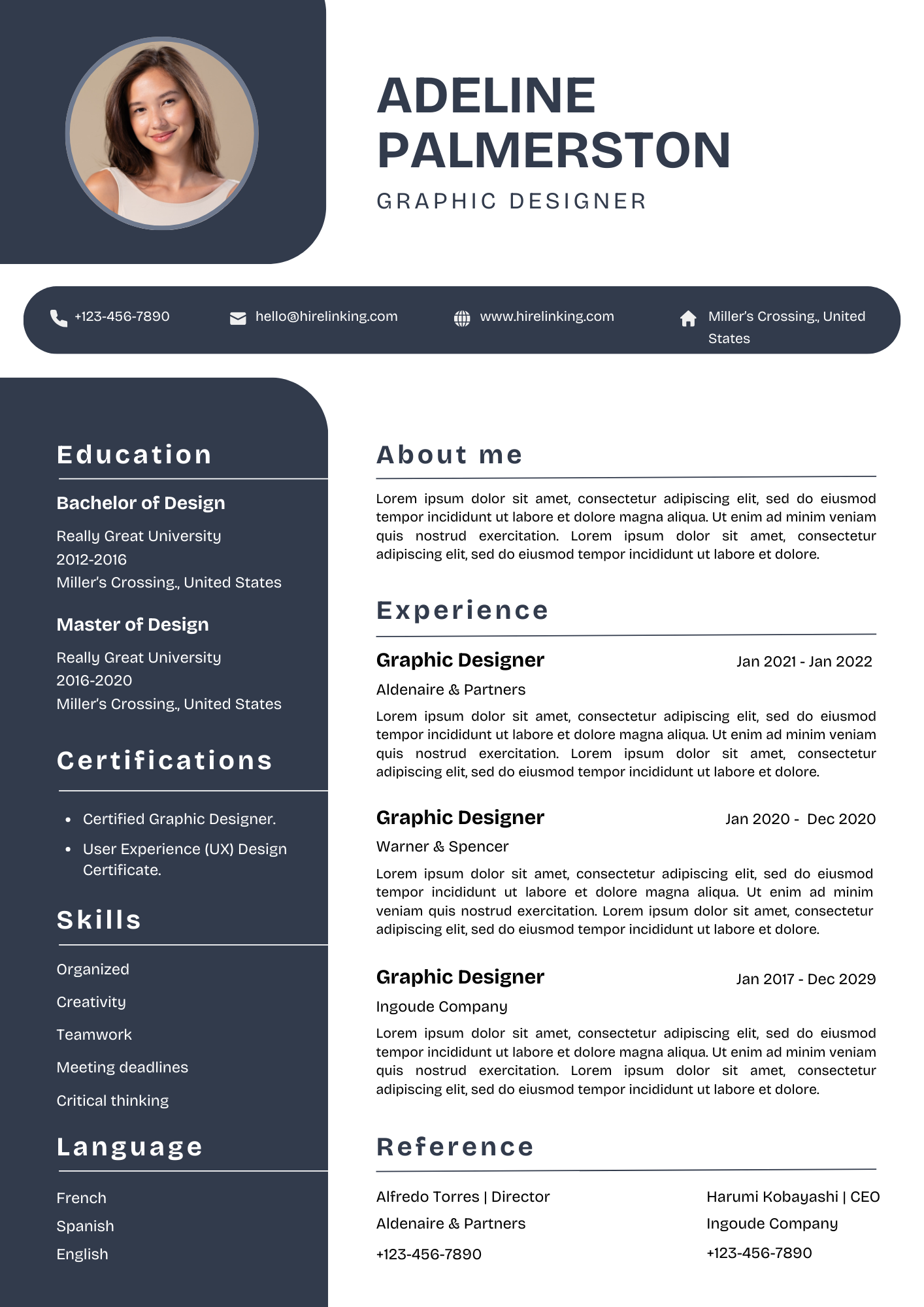 Modern Resume Template
