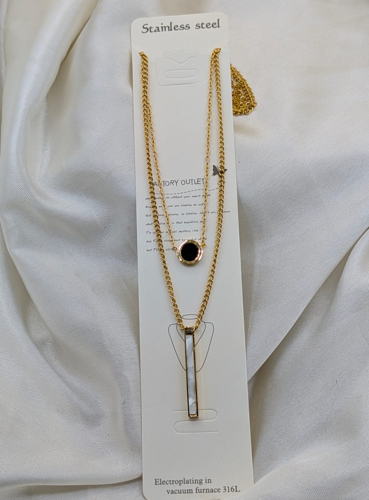 Elegant Layered Gold Necklace