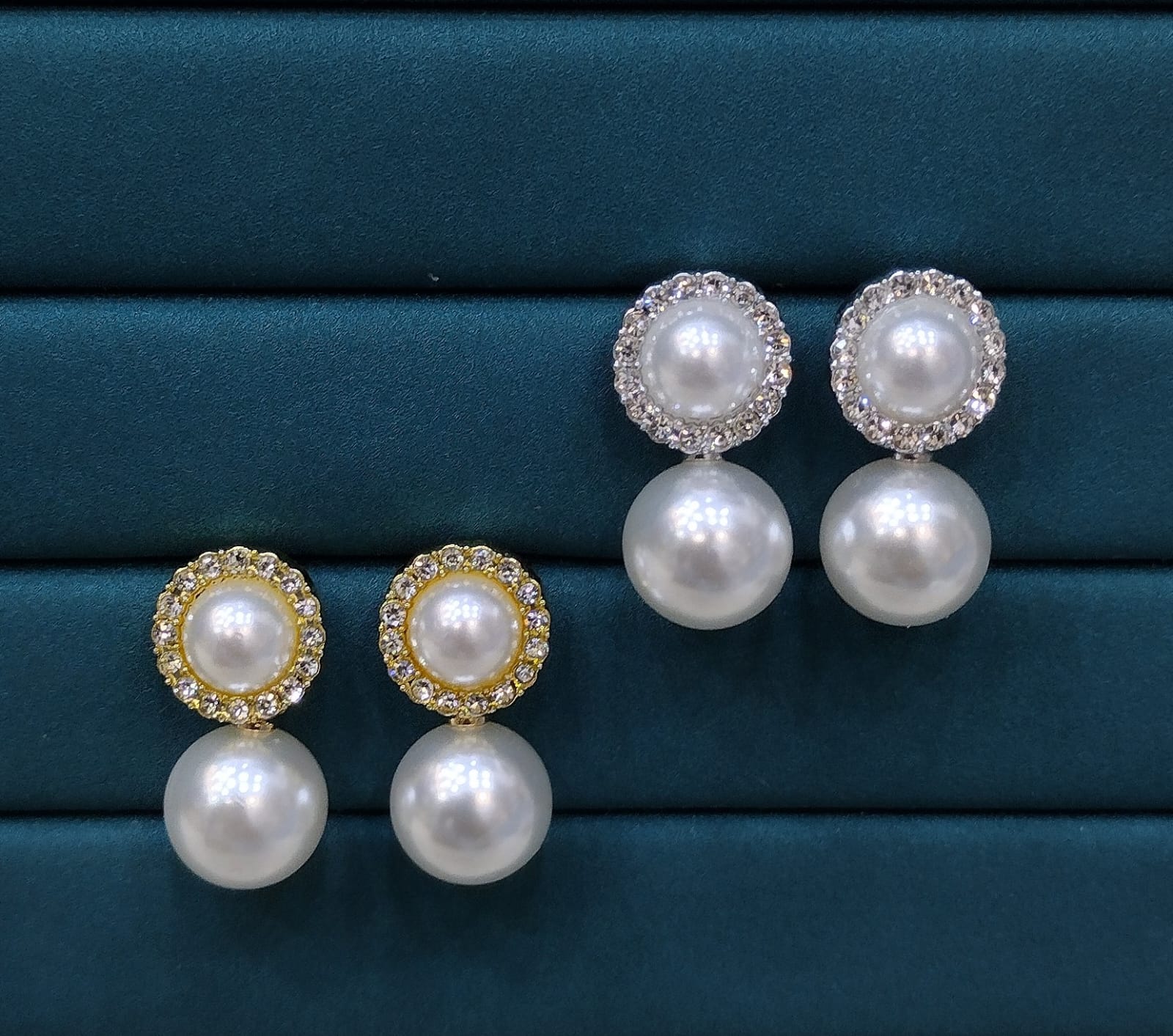 Elegant Pearl Drop Earrings