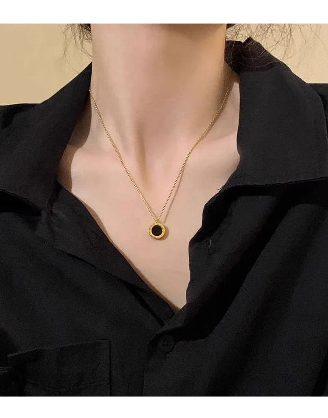 Black Roman Gold Jewelry Set