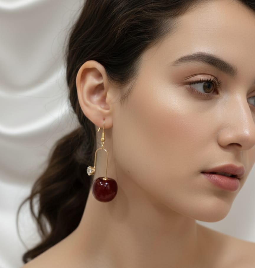 Zarcon Cherry Earring best quality Cherry 🍒 earrings