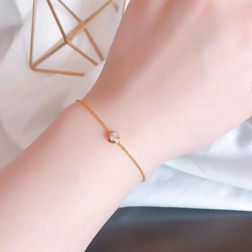Minimalist Gold Chain Bracelet