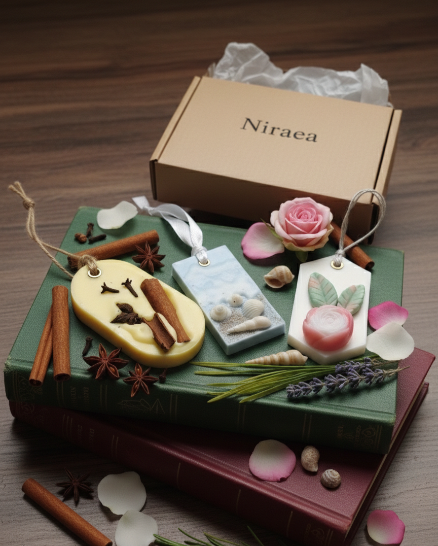 Niraea Scented Wax Tablets Gift Set of 3