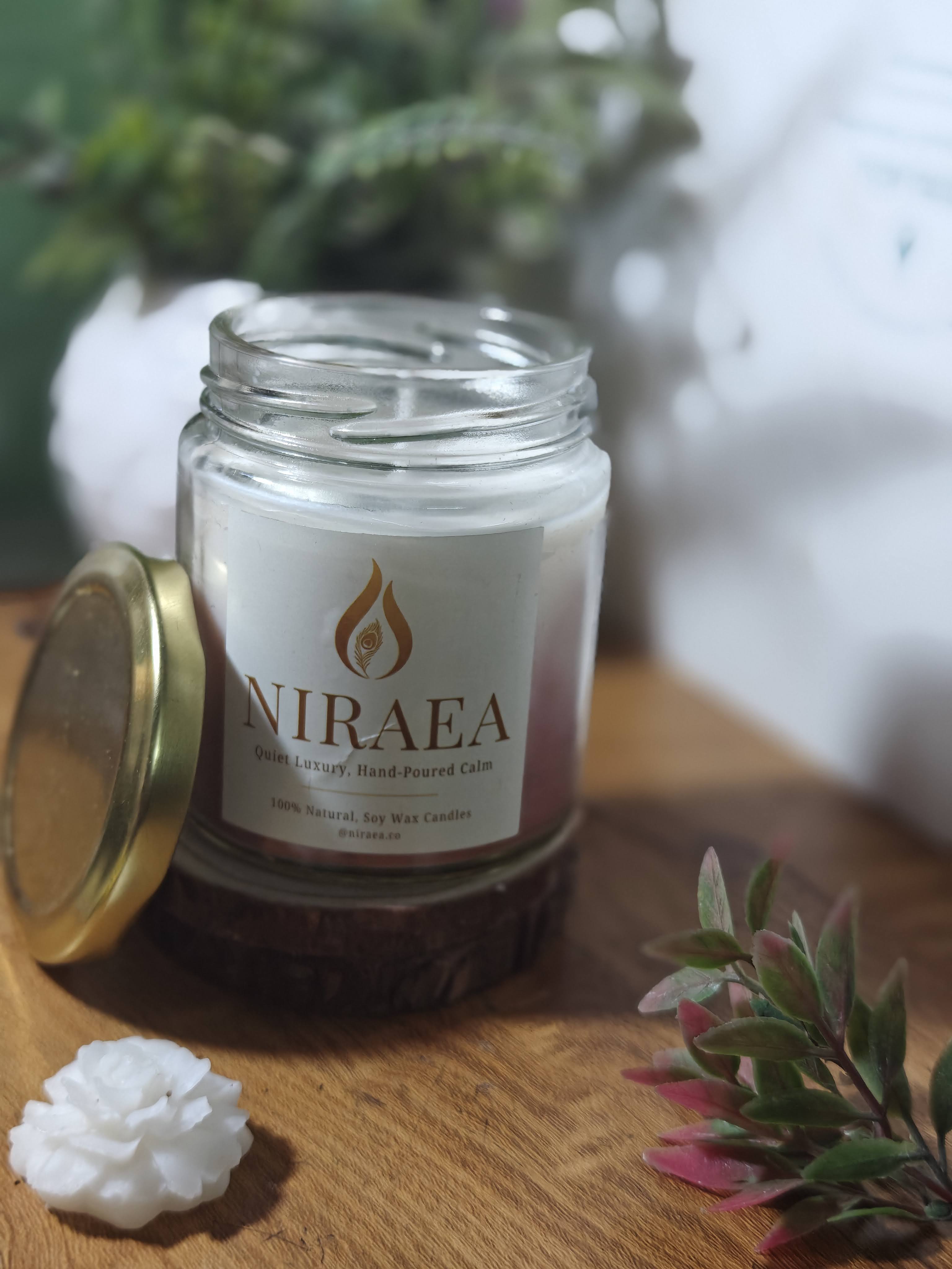 Blush Scented Soy Wax Candle