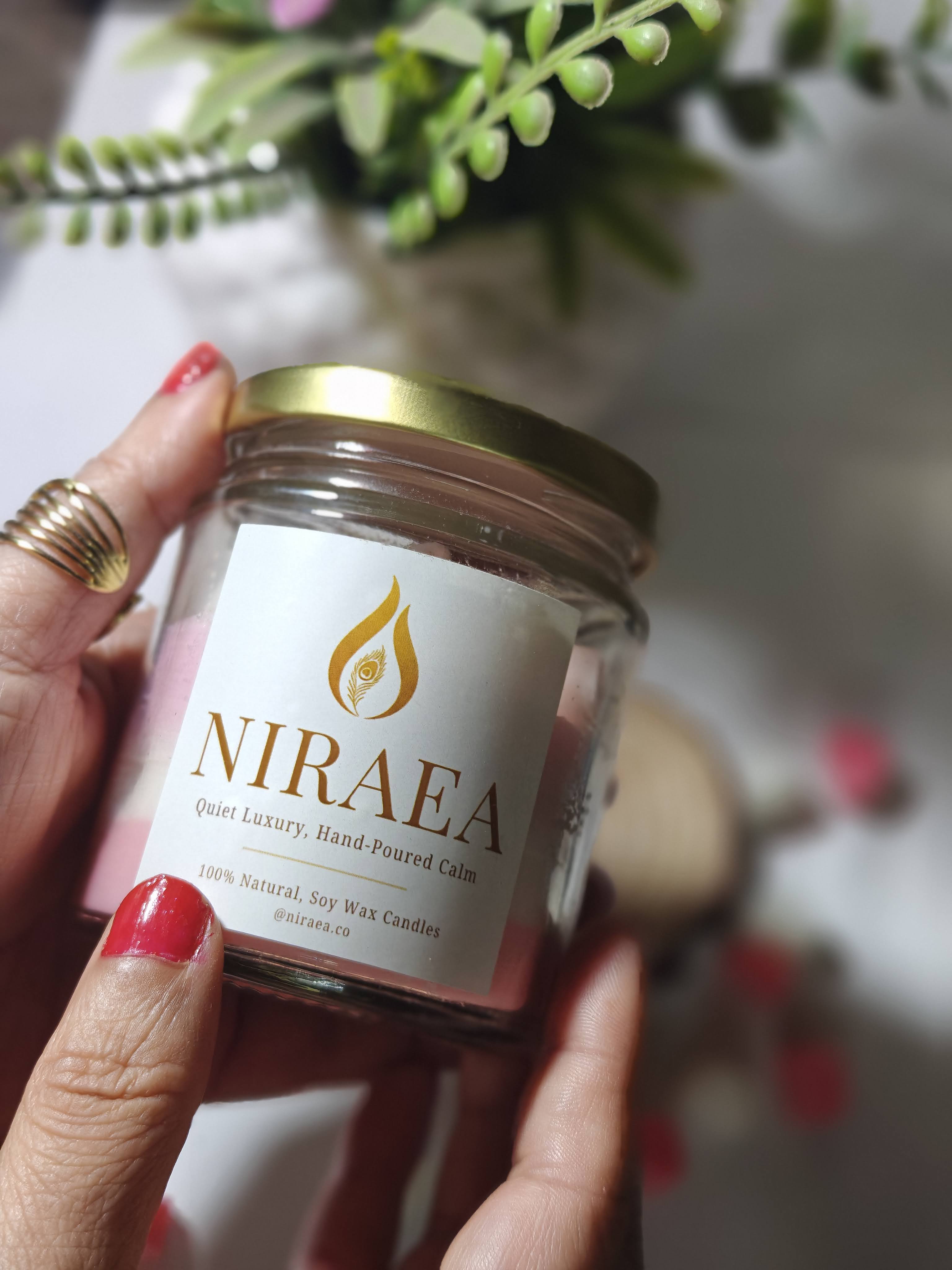 Pink love Scented candle