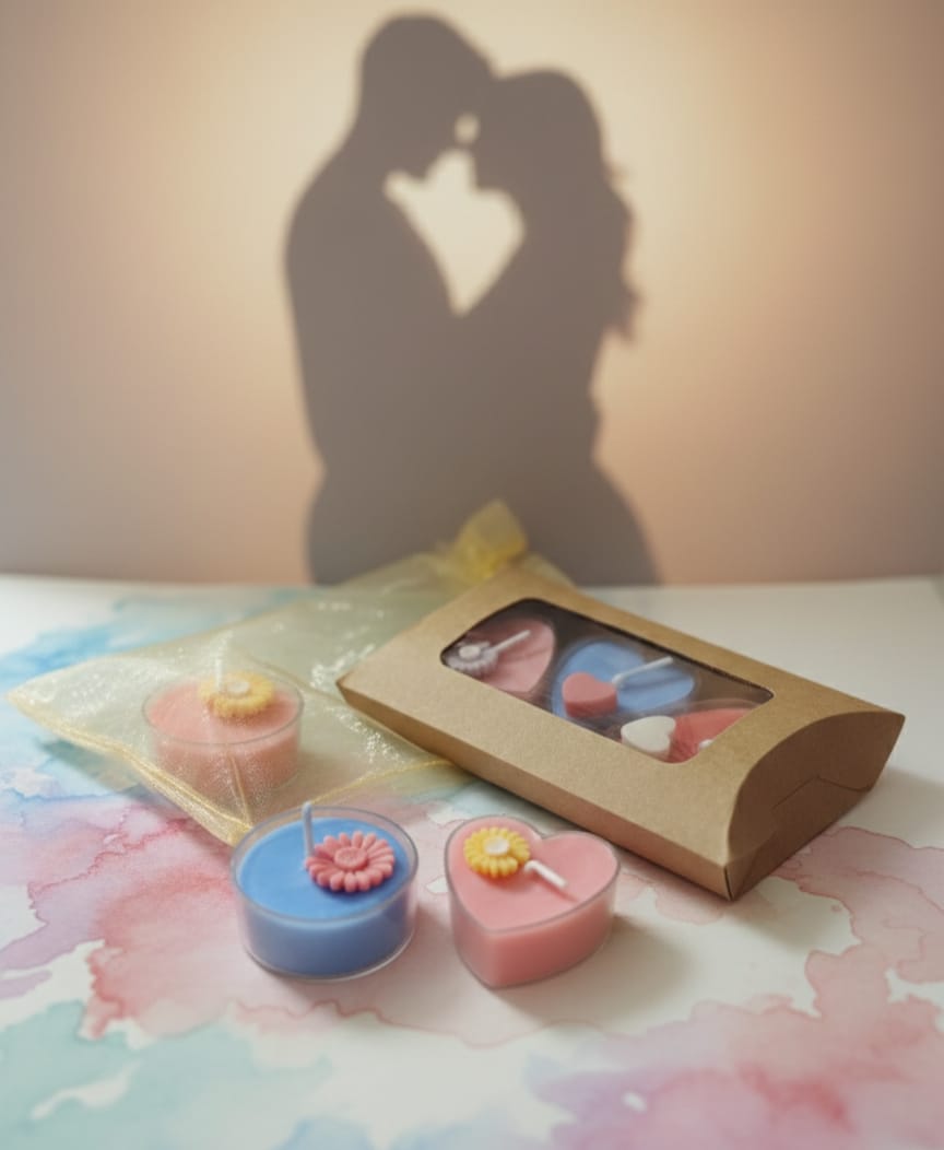 Scented Mini Tealight Candle Set of 3 and Set of 4