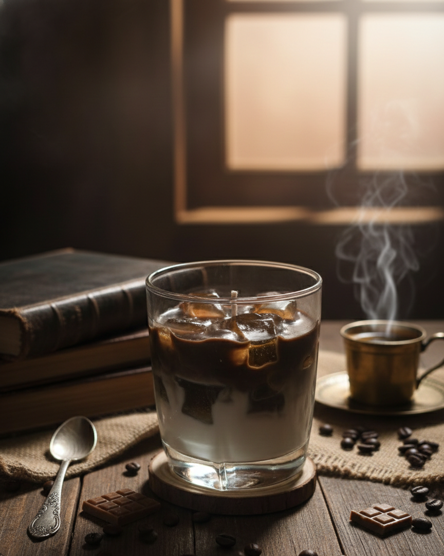 Coffee Ice Latte Scented Candle - Qty 1